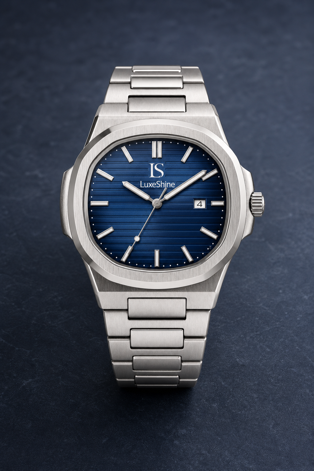 AI-GENERATED | source: Codex native GPT Image 2 img2img | purpose: elegant-uniform-background | product: CASPIAN | variant: Royal Silver | original_ref: 4221B175-F420-46FC-884F-D77B717DA748.png / gid://shopify/MediaImage/44752283631905 | date: 2026-07-02 | target: PDP gallery