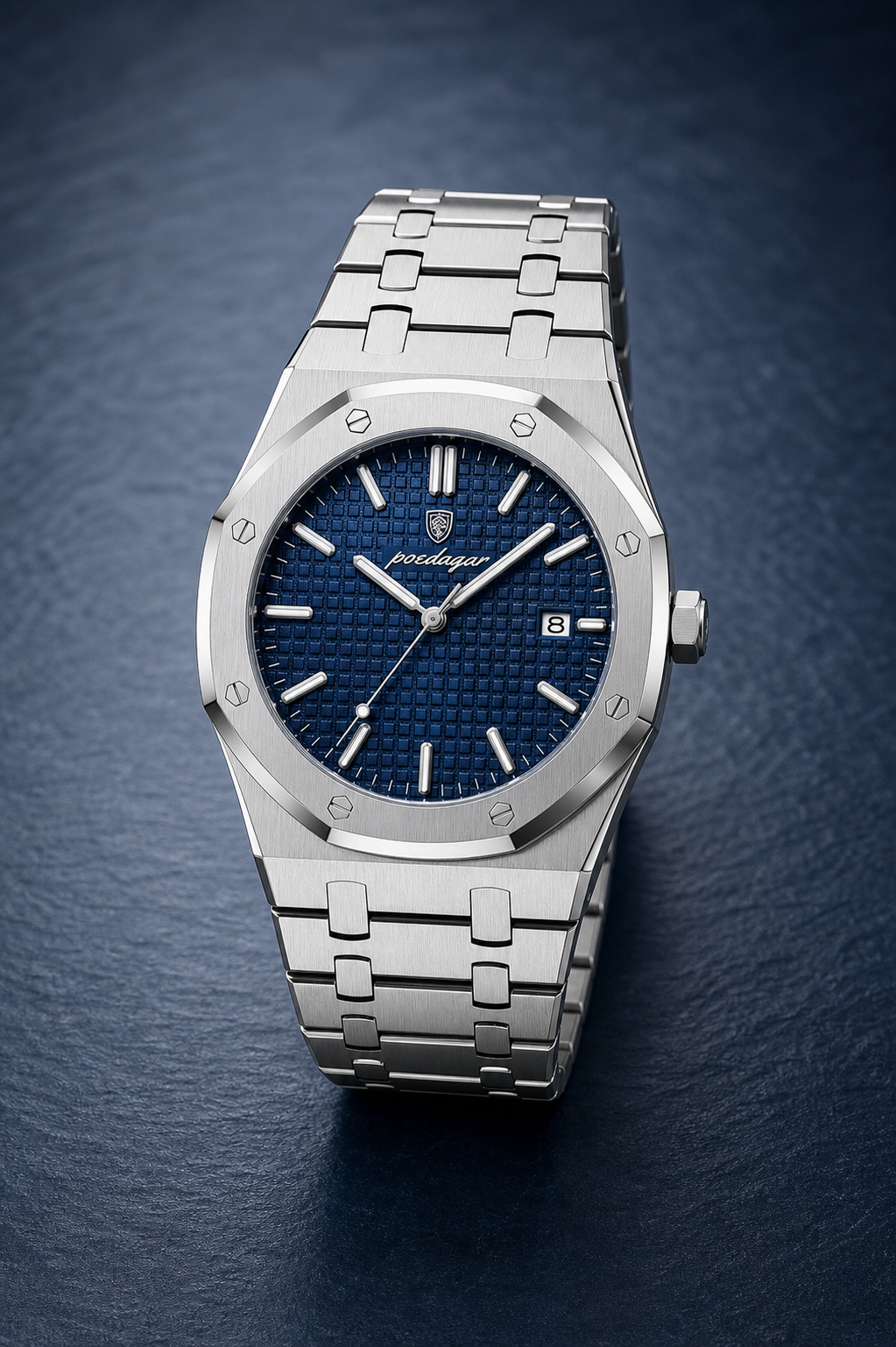 AI-GENERATED | source: Codex native GPT Image 2 img2img | purpose: elegant-uniform-background | product: Fenix | variant: Ocean Blue | original_ref: fe6.jpg / gid://shopify/MediaImage/44987029815585 | date: 2026-07-02 | target: PDP gallery