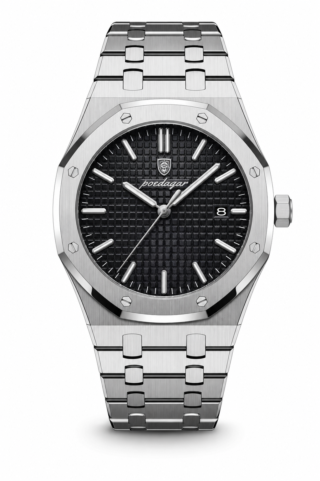 AI-GENERATED | source: Codex native GPT Image 2 img2img | purpose: white-front-packshot | product: Fenix | variant: Midnight Black | original_ref: fe2.png / gid://shopify/MediaImage/44987029389601 | date: 2026-07-02 | target: PDP gallery