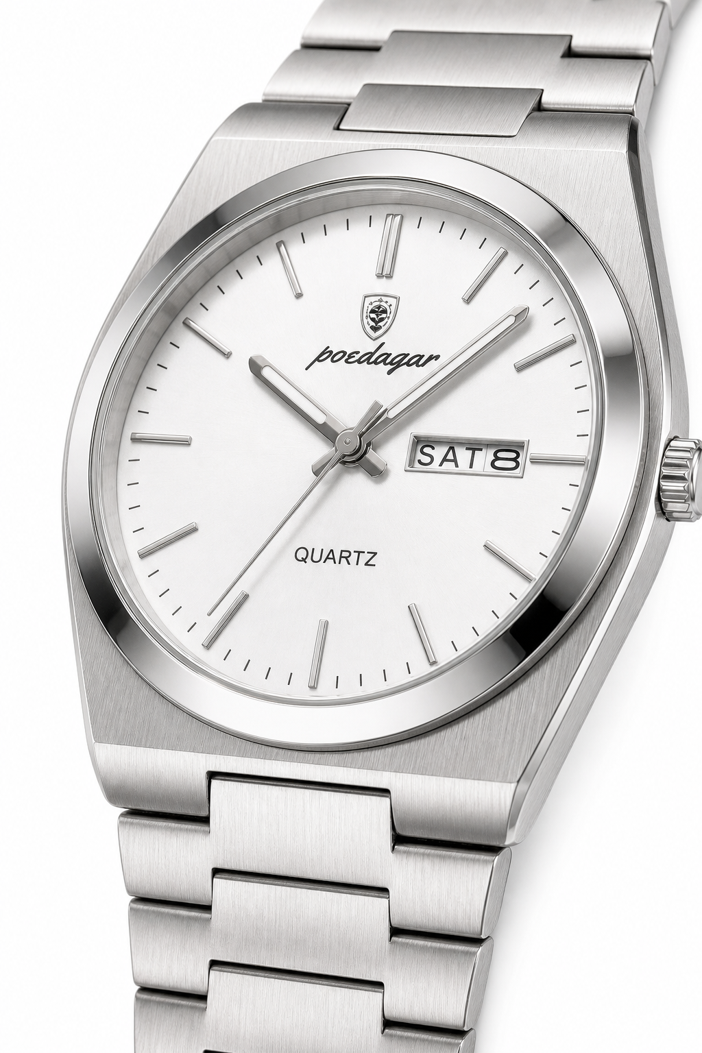 AI-GENERATED | source: Codex native GPT Image 2 img2img | purpose: white-technical-macro | product: Classic Edition | variant: Arctic Silver | original_ref: class_5.jpg / gid://shopify/MediaImage/44987014512929 | date: 2026-07-02 | target: PDP gallery
