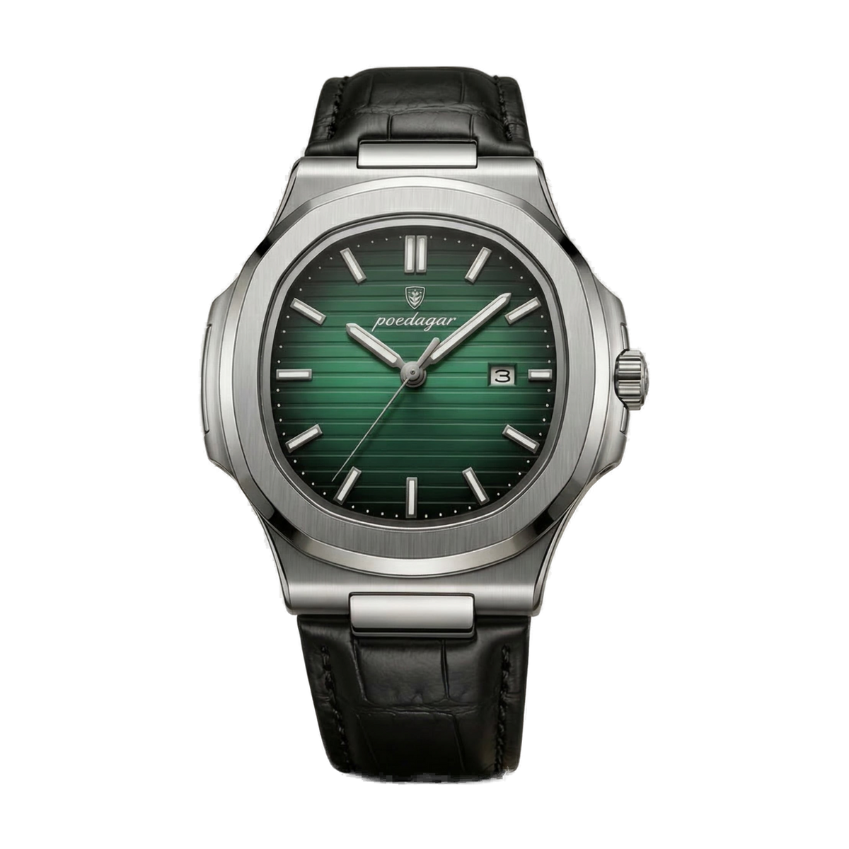 AI-GENERATED | source: Codex rembg reference-preserve | purpose: variant-transparent-cutout | product: Cronos | variant: Emerald Leather | original_ref: cro1.jpg / gid://shopify/MediaImage/44987055767841 | date: 2026-07-02 | target: variant-media