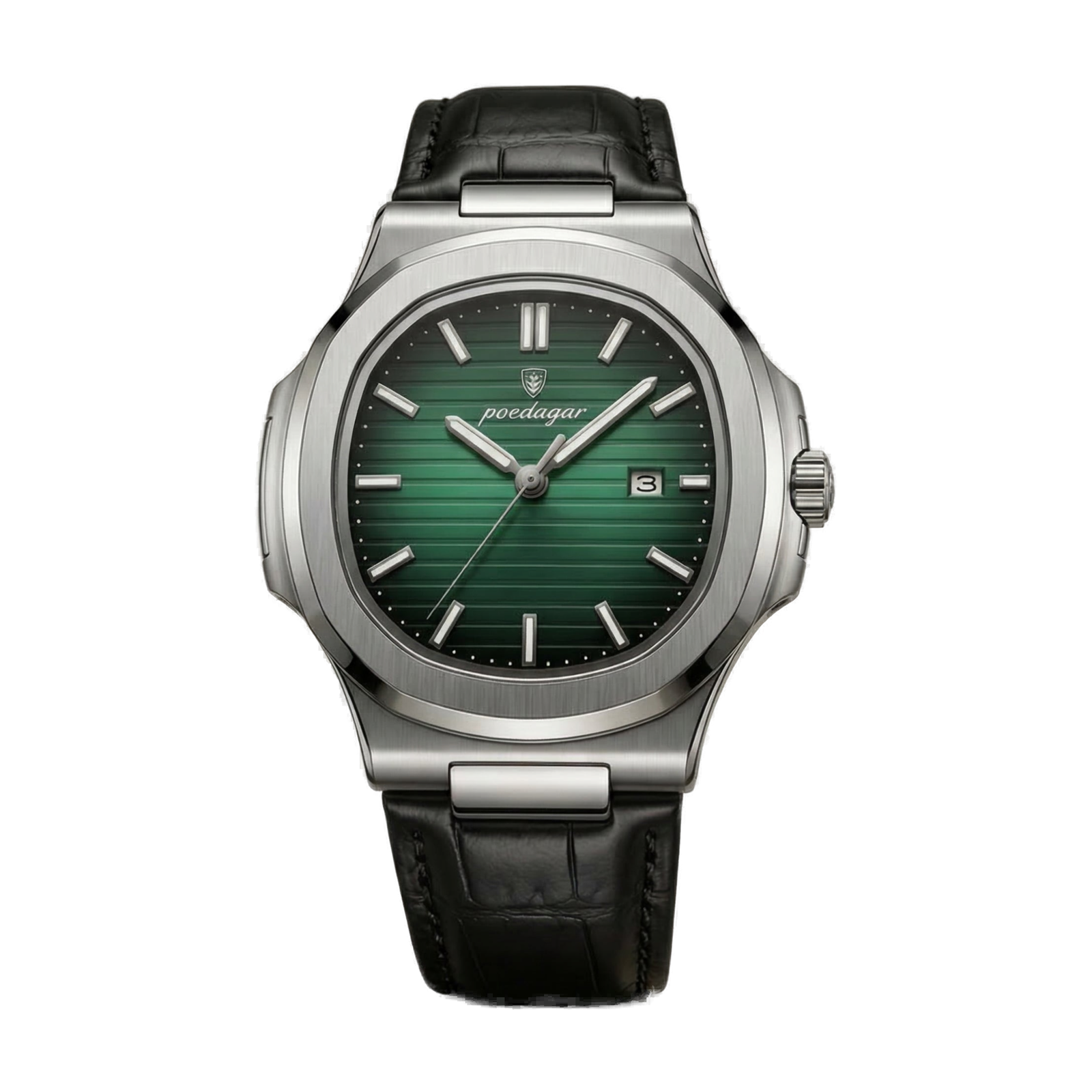 AI-GENERATED | source: Codex rembg reference-preserve | purpose: variant-transparent-cutout | product: Cronos | variant: Emerald Leather | original_ref: cro1.jpg / gid://shopify/MediaImage/44987055767841 | date: 2026-07-02 | target: variant-media